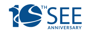 SEE 10th Anniversary Logo Blue